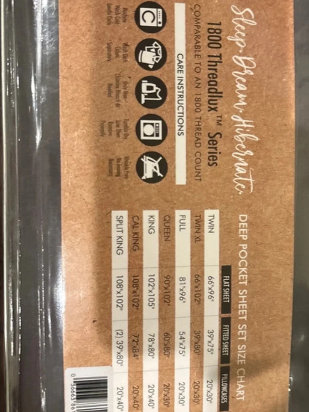 Hibernate Twin XL Sheet Set - Gray brand new in package
